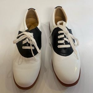 Black and white 9.5 oxfords